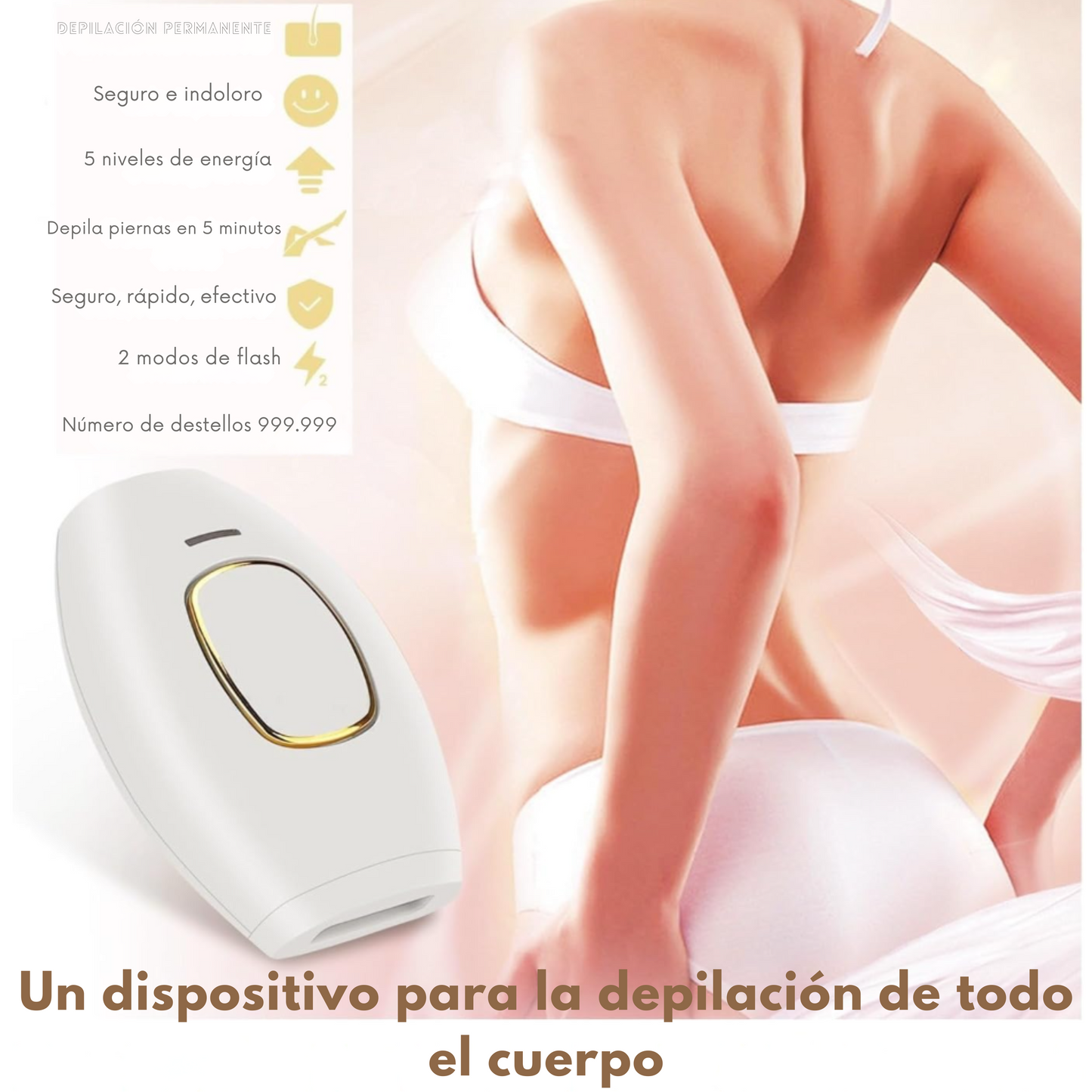 Depilador lase IPL