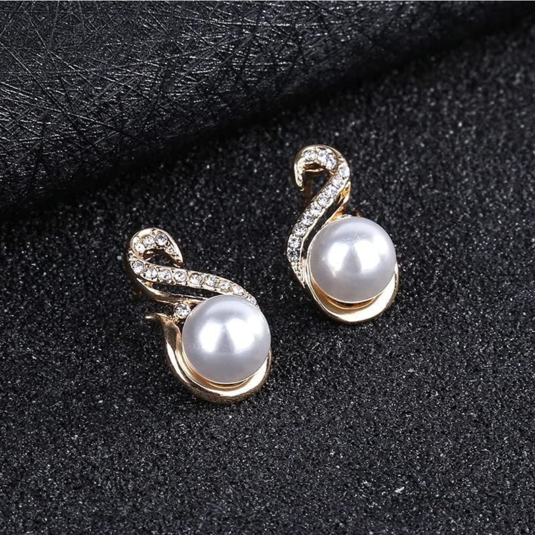 Set Lujo dije y pendientes Encanto de Perlas